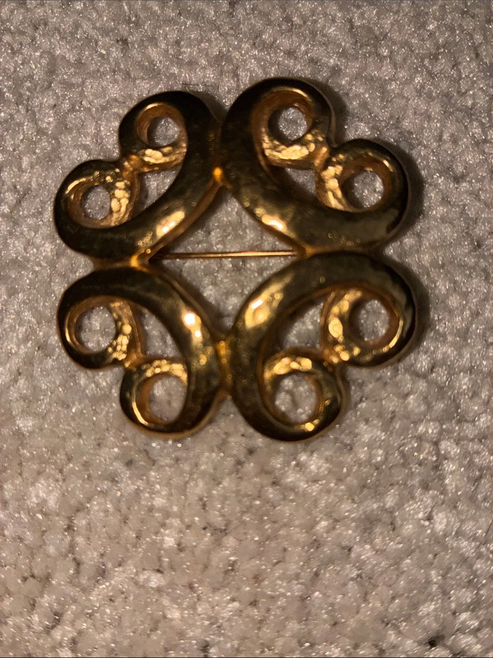 Beautiful Vintage YSL Brooch